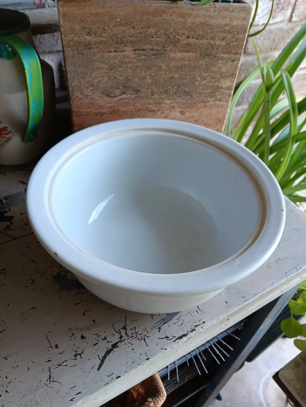 Taylor & NG Vintage Stoneware Bowl Dutch Oven Japan RARE